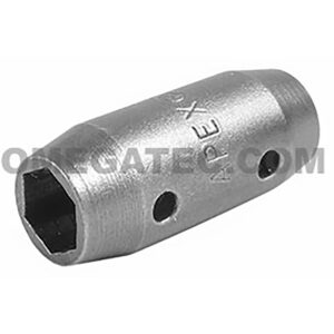 MSW-90-B Apex Reversible Socket For SAE Hex Head Sheet Metal Screws, Magnetic