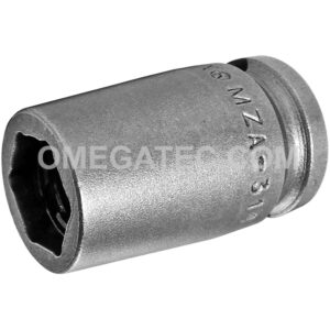 MZA-314 Apex 3/8'' Straight Grease Fitting Square Drive Socket, Magnetic