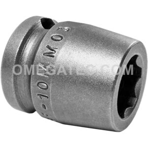 SF-10MM03 Apex 10mm 6-Point Surface Drive Metric Short Impact Socket, 3/8'' Square Drive
