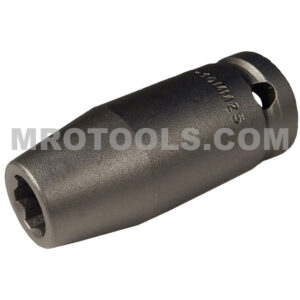 SF-10MM25 Apex 10mm 6-Point Surface Drive Metric Long Impact Socket, 1/2'' Square Drive