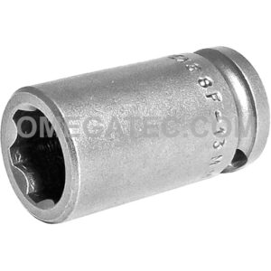 SF-13MM13 Apex 13mm 6-Point Surface Drive Metric Standard Impact Socket, 3/8'' Square Drive