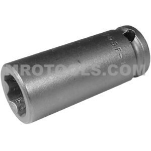 SF-13MM23 Apex 13mm 6-Point Surface Drive Metric Long Impact Socket, 3/8'' Square Drive