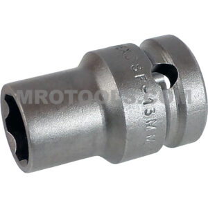 SF-13MM45 Apex 13mm 6-Point Surface Drive Thin Wall Metric Standard Impact Socket, 1/2'' Square Drive