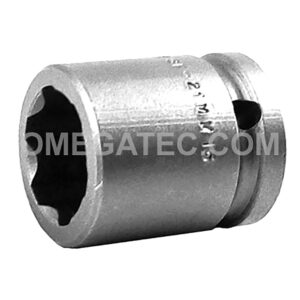 SF-21MM15 Apex 21mm 6-Point Surface Drive Metric Standard Impact Socket, 1/2'' Square Drive