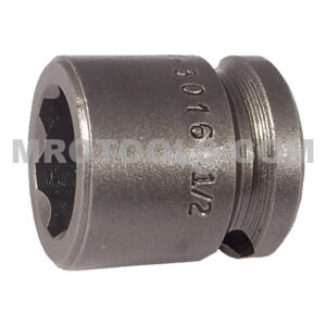 SF-3016 Apex 1/2'' 6-Point Surface Drive Short Impact Socket, 3/8'' Square Drive