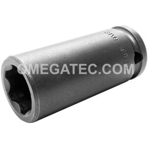 SF-3218 Apex 9/16'' 6-Point Surface Drive Long Impact Socket, 3/8'' Square Drive