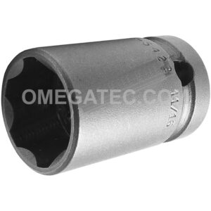 SF-5422 Apex 11/16'' 6-Point Surface Drive Thin Wall Standard Impact Socket, 1/2'' Square Drive
