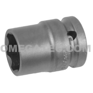 SF-5424 Apex 3/4'' 6-Point Surface Drive Thin Wall Standard Impact Socket, 1/2'' Square Drive