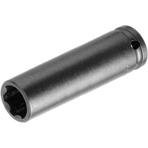 SF-5518 Apex 9/16'' 6-Point Surface Drive Thin Wall Extra Long Impact Socket, 1/2'' Square Drive