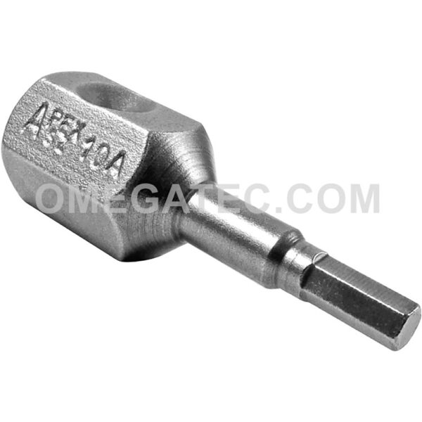 SZ-10-A Apex 3/8'' 6-Point Impact Socket Head Bit, 7/16'' Hex Drive Insert Only