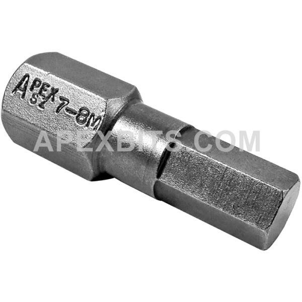 SZ-7-8MM Apex 8mm Metric Impact Socket Head Bit, 1/2'' Square Drive