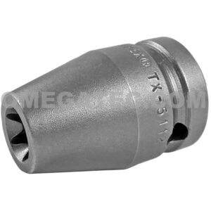 Apex 1/2'' Square Drive Torx Sockets, For External Torx Screws